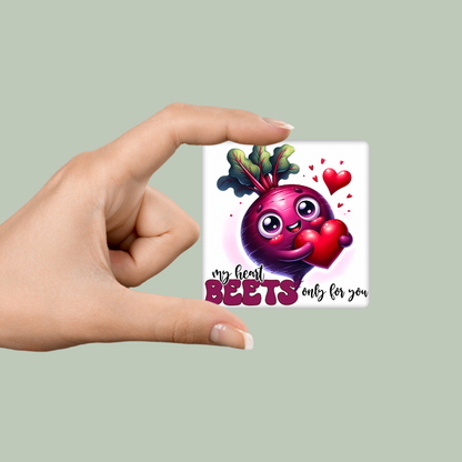 Beets 2x2 Magnet