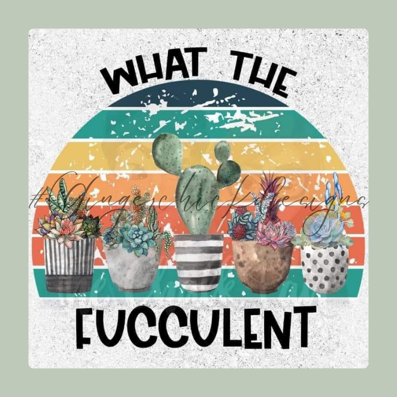 What the Fucculent 2x2 Magnet