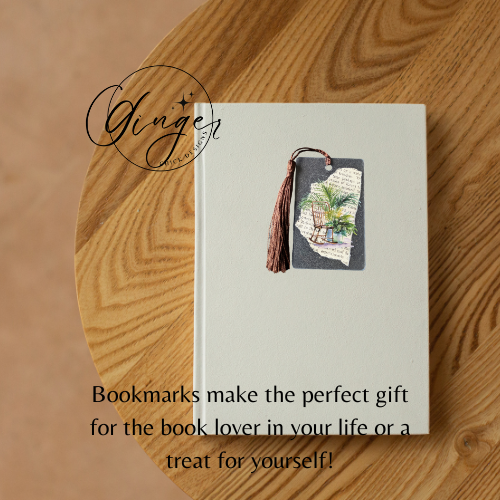 Plant Rocking Chair Dictionary Acrylic Bookmark