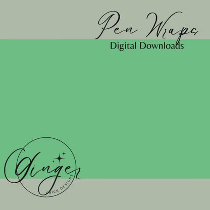 Pen Wraps | Pen skins | Hunting Lover | 4 designs | PNG/JPEG