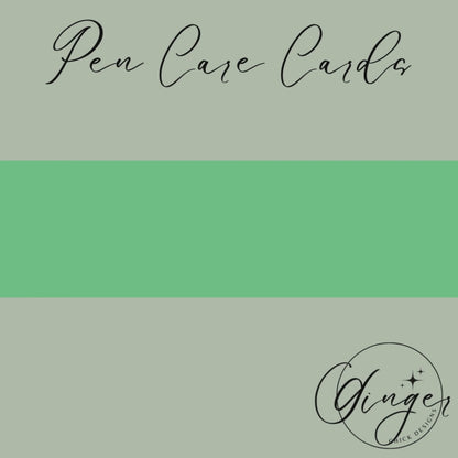 Sunflower Pen Care Card