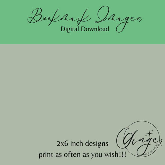 Spring Butterfly - digital bookmark, digital download, book lovers, reading