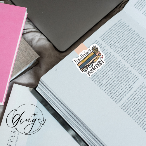Proud to be a Booknerd Magnetic Bookmark