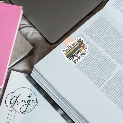 Proud to be a Booknerd Magnetic Bookmark