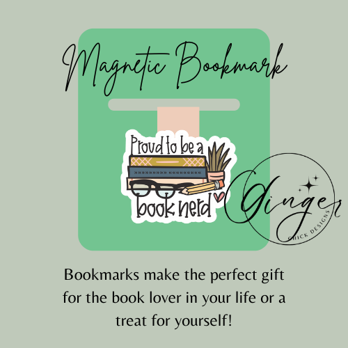 Proud to be a Booknerd Magnetic Bookmark