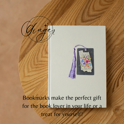 Rainbow Bouquet Dictionary Acrylic Bookmark