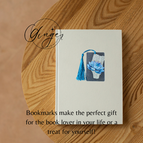 Succulent Dictionary Acrylic Bookmark
