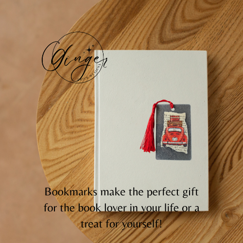 Traveling Car Dictionary Acrylic Bookmark