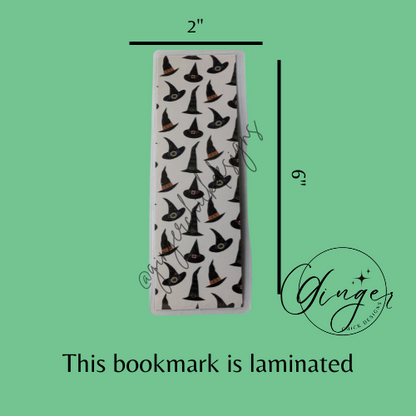 Witches Hat Laminated Bookmark