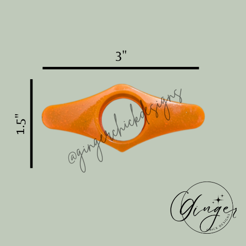 Orange Thumb Bookmark