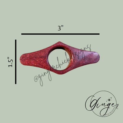 Red Wine Thumb Bookmark