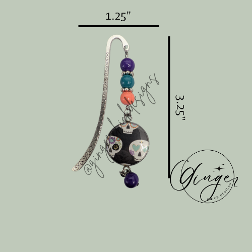 Sugar Skull Hook Bookmark