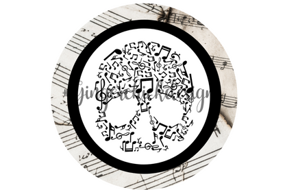 Music Notes Bottle Cap Images