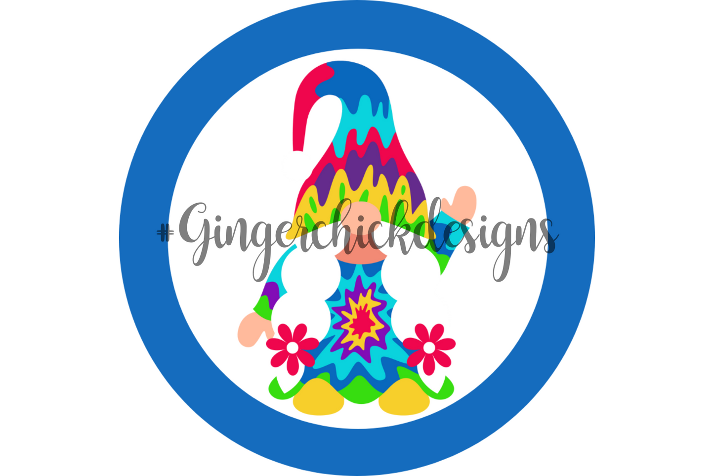 Hippie Gnome Bottle Cap Images