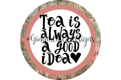 Tea Party Gnome Bottle Cap Images