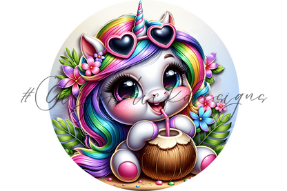Rainbow Unicorn Bottle Cap Images