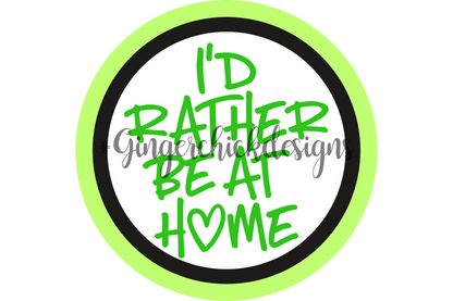 Anti-Social Lime Pin-Back Design