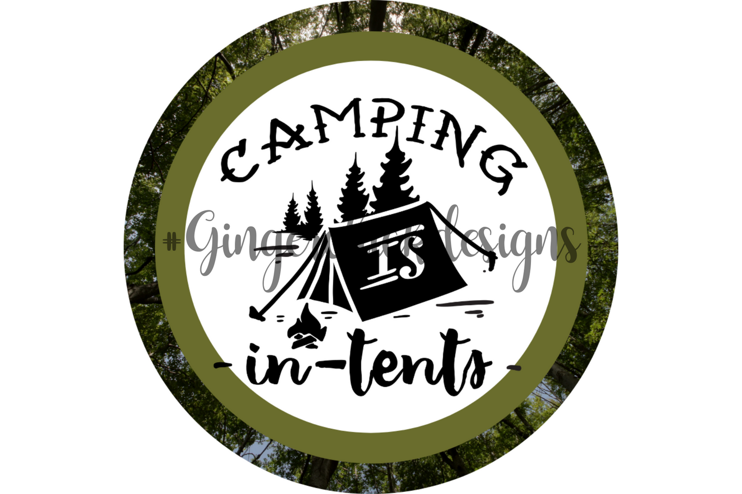 Camping is Therapy Bottle Cap Images