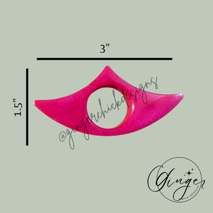 Hot Pink Thumb Bookmark