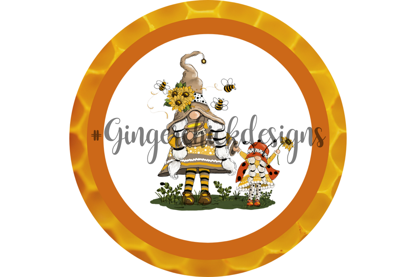 Bee Gnome Bottle Cap Images