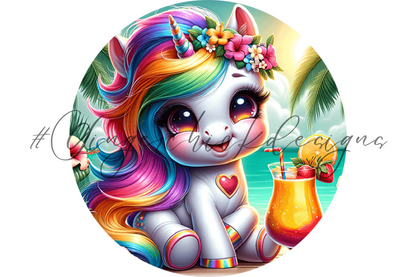 Rainbow Unicorn Bottle Cap Images