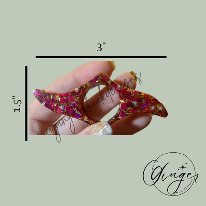 Happy New Year Wave Thumb Bookmark