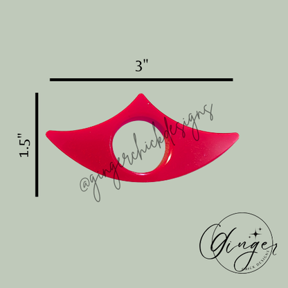 Neon Pink Thumb Bookmark