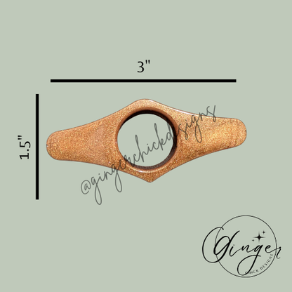 Bronze Thumb Bookmark