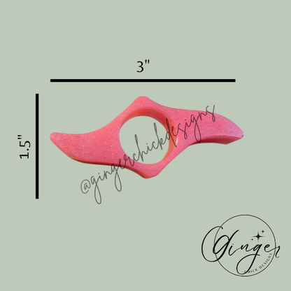 Light Pink Thumb Bookmark