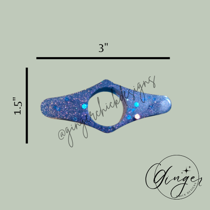 Blue Purple Color Shift Thumb Bookmark