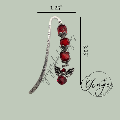 Red Angel Hook Bookmark