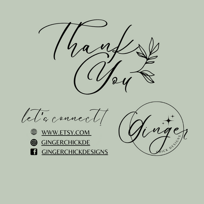 Turquoise Pen Care Card